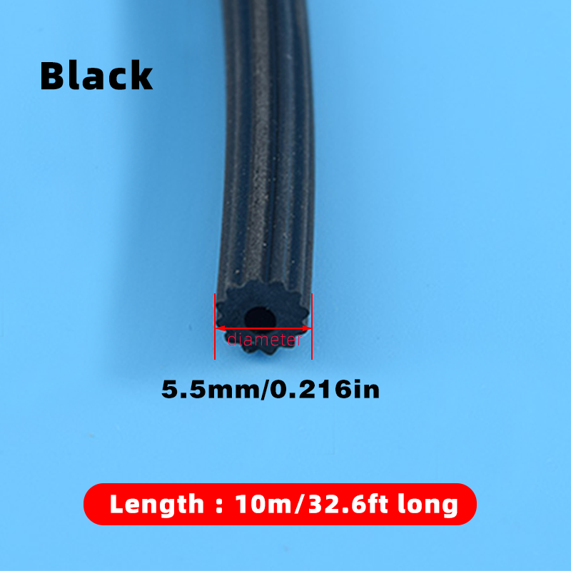 10m long screen strip, suitable for aluminum alloy and plastic steel screen embedded leather strip, with installation tools: light green