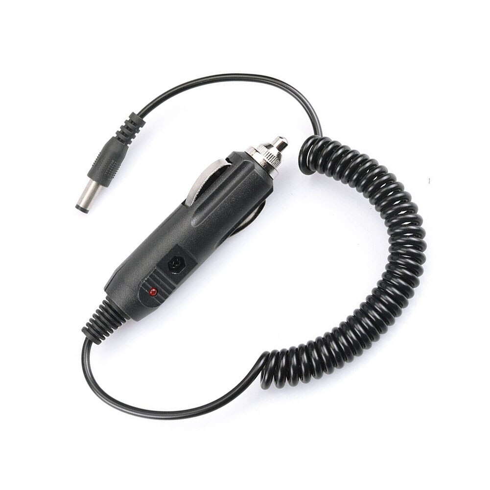 1 unidad de Cable cargador de coche portátil para Baofeng Walkie Talkie para UV5R UV82 TYT F8 accesorios de Radio