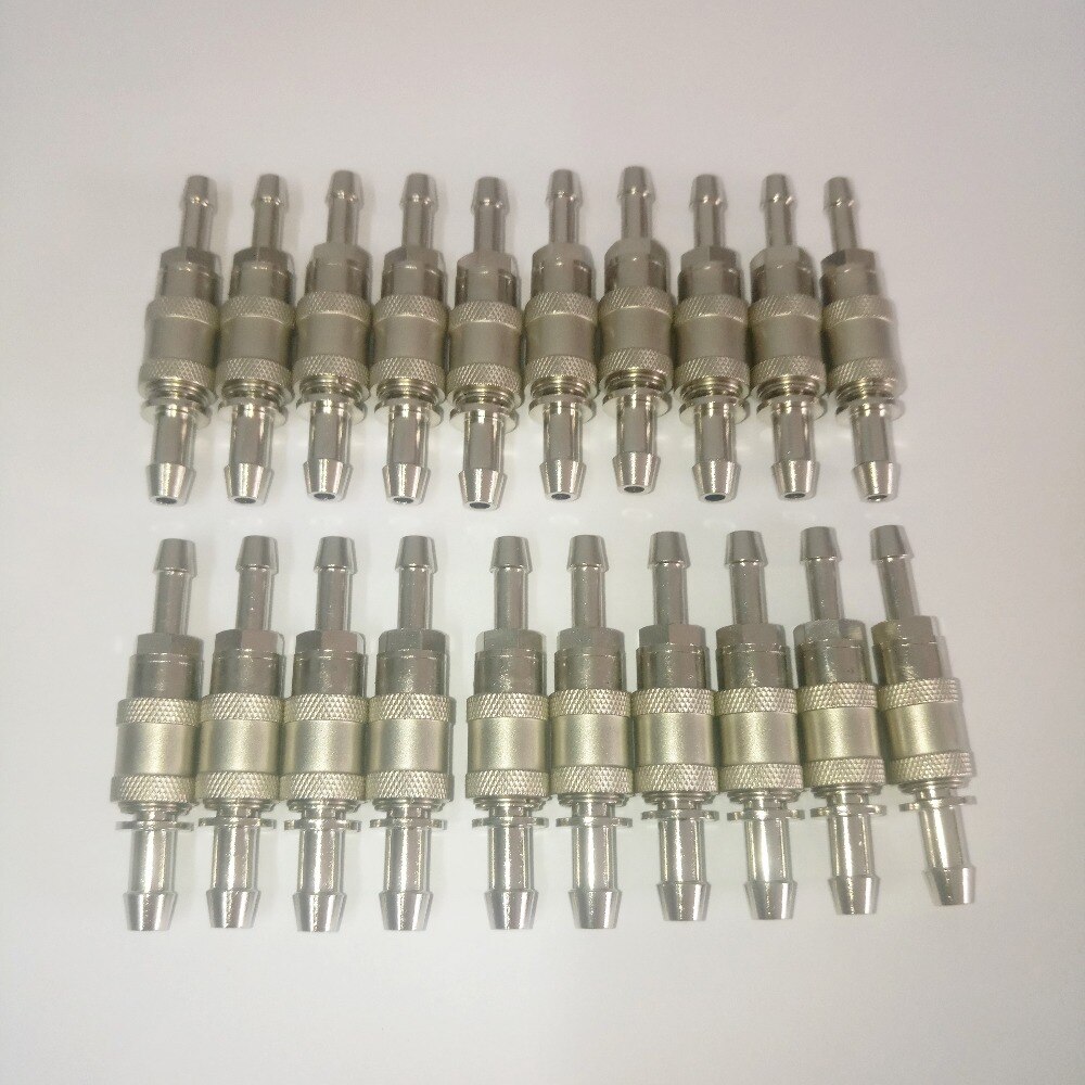Conector de manguera de aire de Nibp conector de puño de presión arterial macho/hembra conector de bayoneta 2 Set (Male2pcs/ female2pcs)