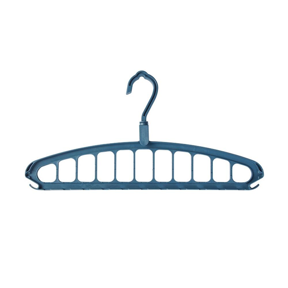 Multi-port Support Circle Clothes Hangers Clothes Drying Racks Multifunction Plastic Scarf Clothes Hanger Storage Rack