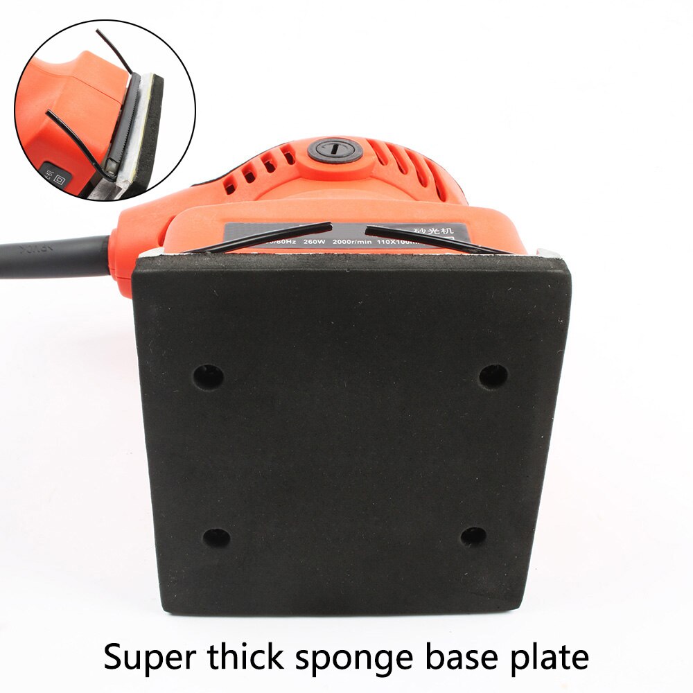 220v 260w 110mm*100mm Sander Woodworker Tool Polishing Wood/paint/iron Removing Rustpolisher electric sanding tools
