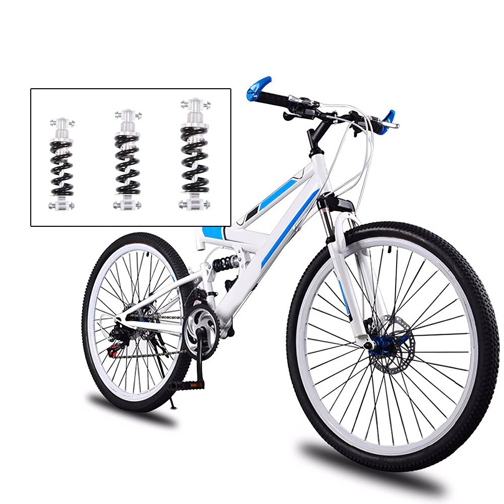 1000 lbs mtb mountainbike metal baghjulsophæng kofanger fjeder støddæmper cykel dele bagdæmper 100/125/150mm