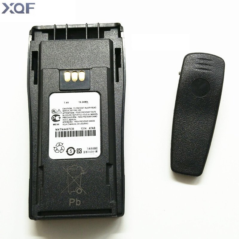 Batteria NI-MH 7.4V 1400mAh per walkie-talkie Motorola GP3688 GP3188 EP450 PR400 CP140 CP150 CP160 CP180 CP200 CP250