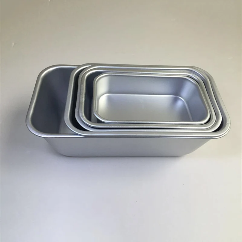 Aluminium Bakvormen Brood Pan DIY Oven Brood Bakvorm Non Stick Ovenschaal Toast Dozen Rechthoek Kaas Cakevorm Koken Gereedschap