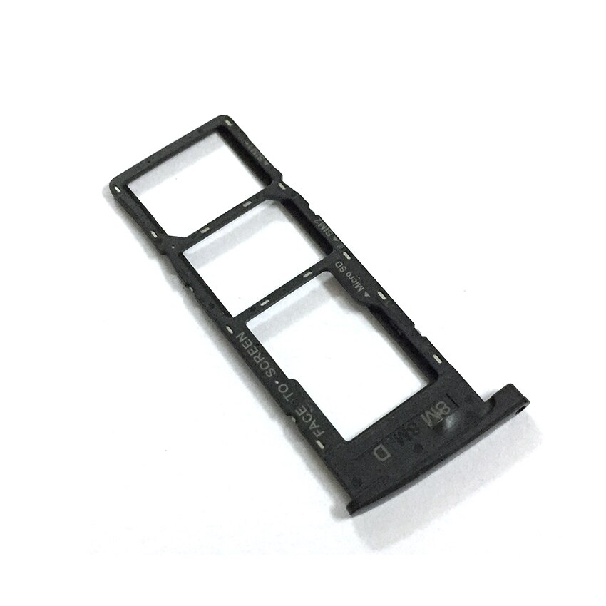 Support de plateau Sim pour Motorola Moto G6 Plus plateau de carte SIM support de fente adaptateur prise pièces de réparation