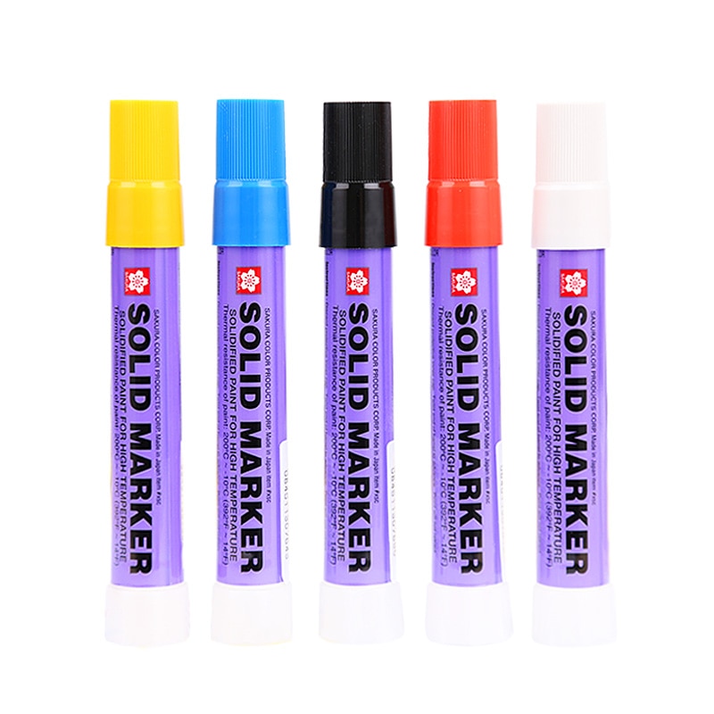 SAKURA XSC solide marqueur stylo sec peut écrire sur la plaque d'acier eau huile Surface multi-fonction stylo