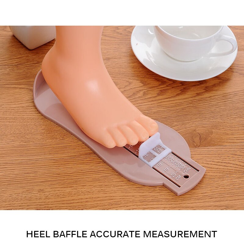 Foot Measure Gauge 3 Colors Baby Kid Foot Ruler Shoes Size Measuring Ruler Shoes Length Growing Foot Fitting Ruler Tool Measures