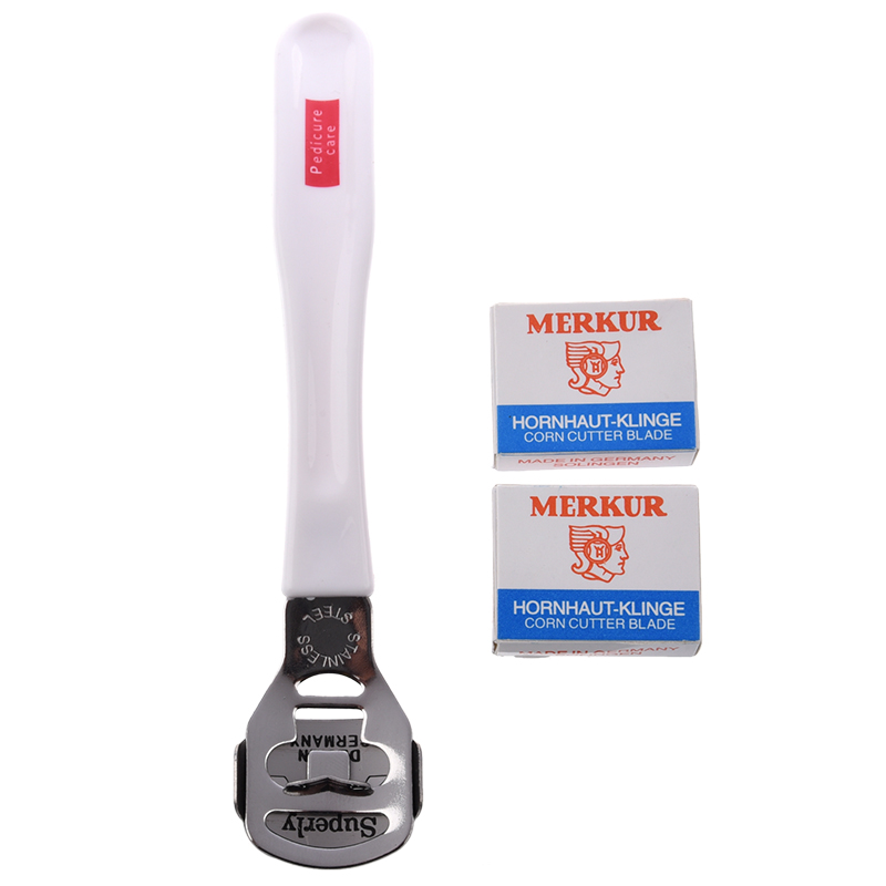 Glow Professionele Maïs en Eelt Remover/Hard Skin Reomver/Maïs en Eelt Scheerapparaat/Hard Skin Scheerapparaat met plastic Handvat