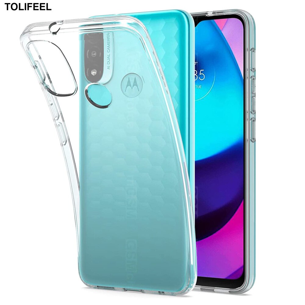 Coque TPU Transparente Pour Motorola Moto E20, E20S, E30, E40 - Housse Silicone Anti-choc, Anti-dérapant