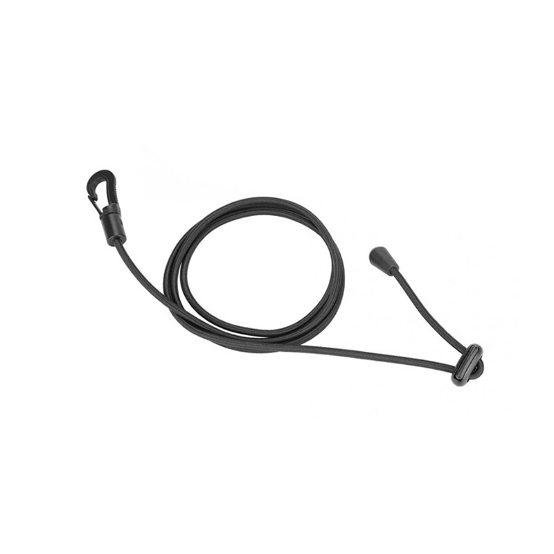 thumbnail image 2 of PJ's BUNGEE'S Grey Kayak Paddle Leash (2-Pack) – Shock Cord Lanyard With Rod Holder Tie 2 of 4