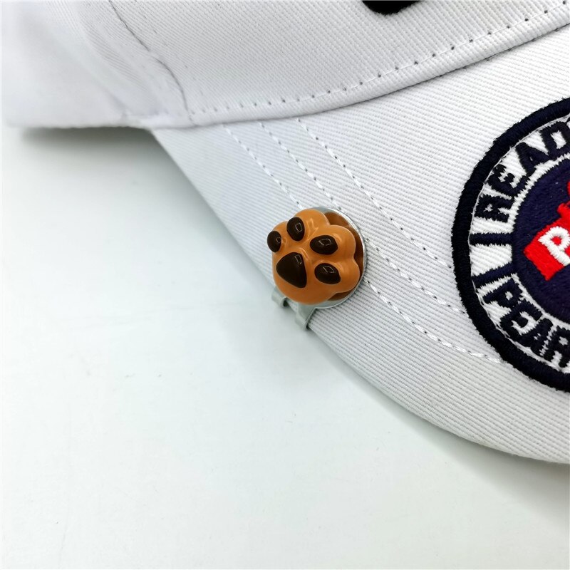 Mini Bear Paw Golf Ball Marker With Magnetic Hat Clip Golf Training Accessories VARIOUS DESIGNS: NO1