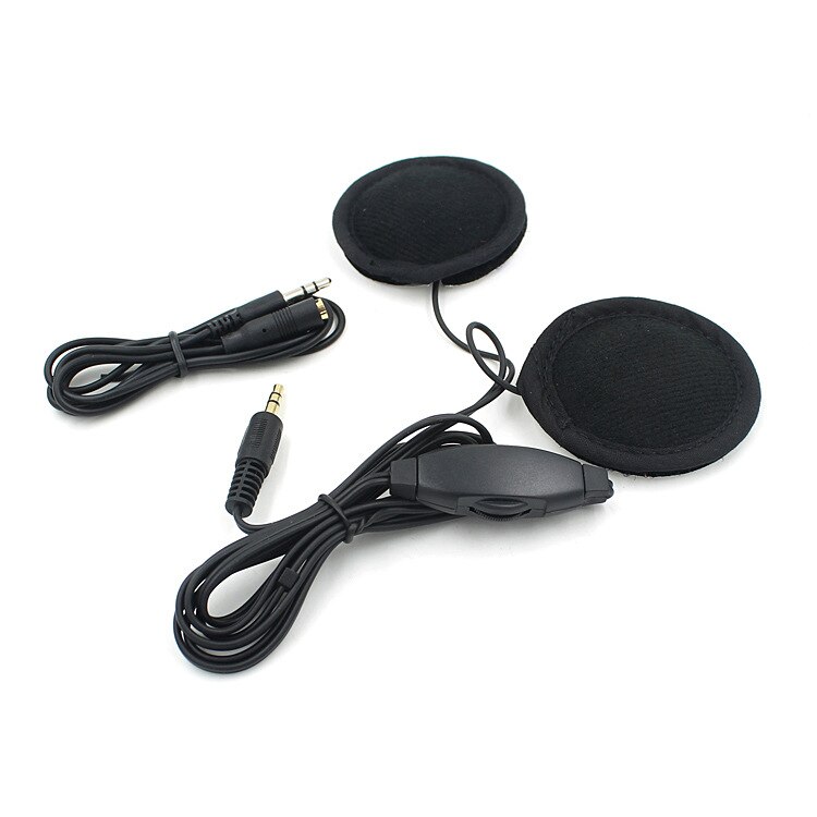 Motorcycle Helmet Heaset 3.5 mm Jack Microphone with Volume Control