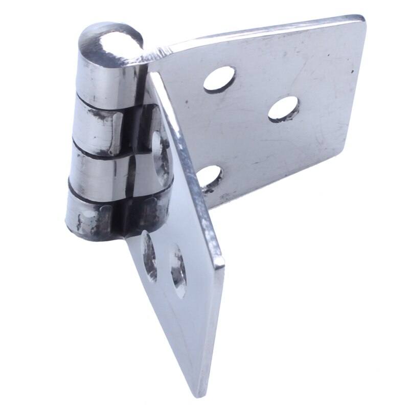 1x 3" Stainless Steel Boat Marine Grade Flush Door Hatch Compartment Hinges Silver