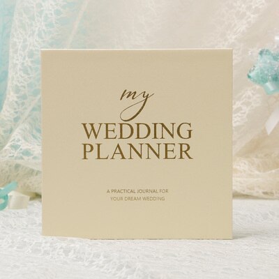 Forest 1pcs Booklet with acylic classmates Company party Lace anniversary Wedding guest friend signature book or as: Light Yellow