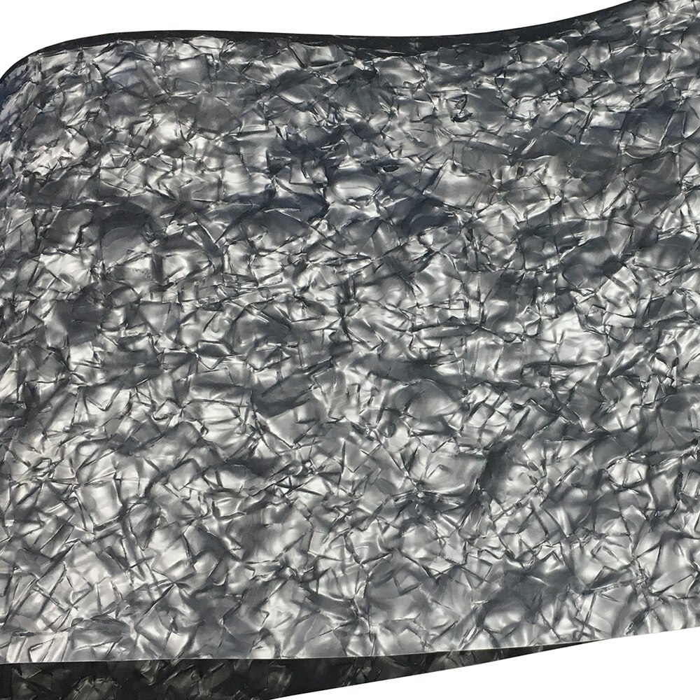 Drum Wrap 16" x 60" 0.50mm Grey Pearl Big Pattern Celluloid Sheet Musical Instrument Deco Sheet