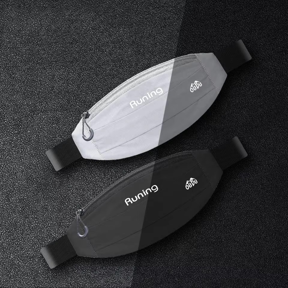 Kokossi reflekterende lommer sportsveske løpeveske mobiltelefonveske holder utendørs midjeveske belter vanntett veske unisex