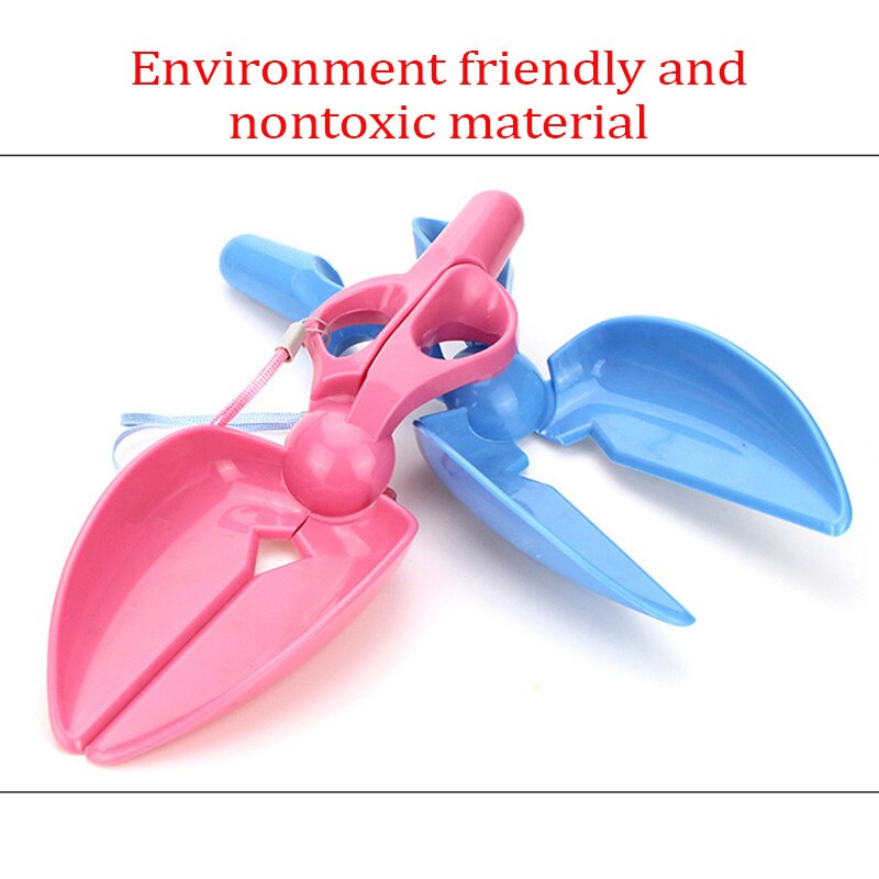 Pet Dog Excrement Shovel Scissors Form Puppy Feces Picker Portable Teddy Use Outdoor Poop Bag Walk Cat Manure Cleaning Supplie