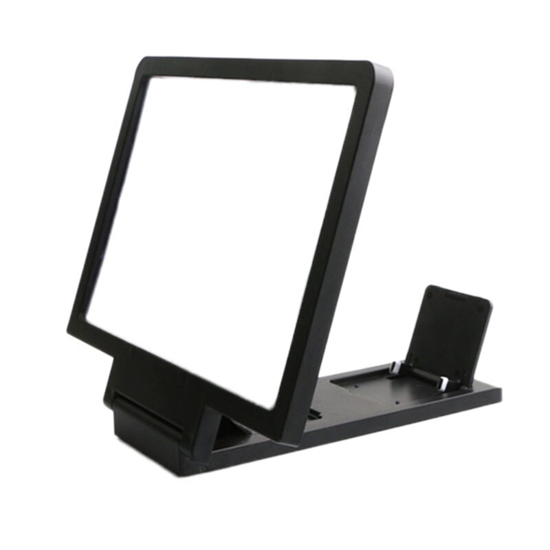 Portable 3D Telefoon Screen Vergrootglas Versterker Opvouwbare Hd Video Vergrootglas 3D Films Smart Telefoon Beugel Houder