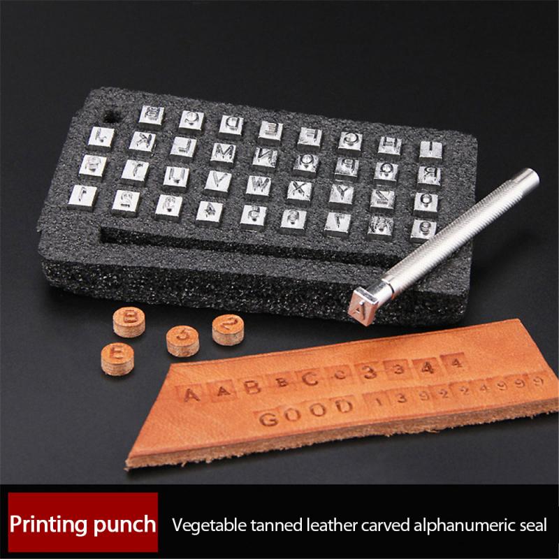 Leather Alphabet Number Tool DIY Leather Punch Stamp Leather Carving Craft Staming Leathercraft Arts,Crafts & Sewing