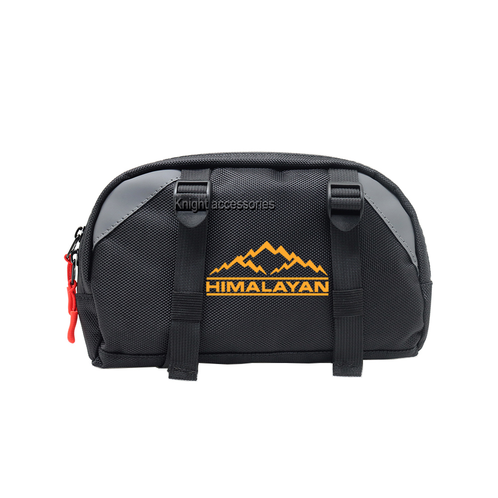 For Himalayan 450 himalayan 450 Motorcycle front handlebar bag multifunctional storage bag travel bag: Red