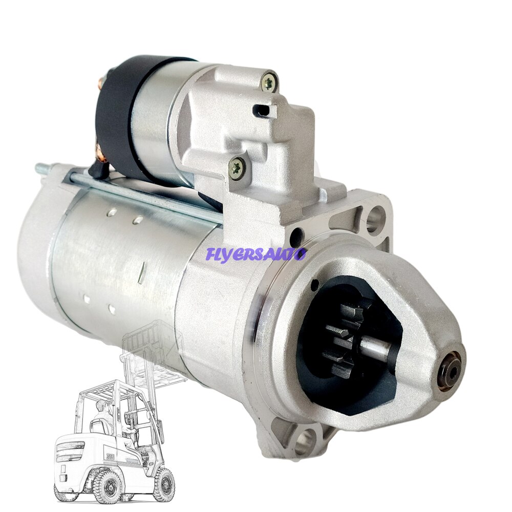 01183599 01182384 18951 0001223016 STARTER MOTOR FOR DEUTZ engine LINDER H30D FORKLIFT PARTS 2.3KW CW 12V 9T LINDER 351