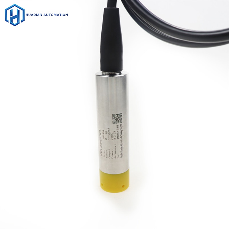 10M Stainless Steel Probe Explosion-Proof Liquid Level Sensor With Ip68 Protection 4-20mA