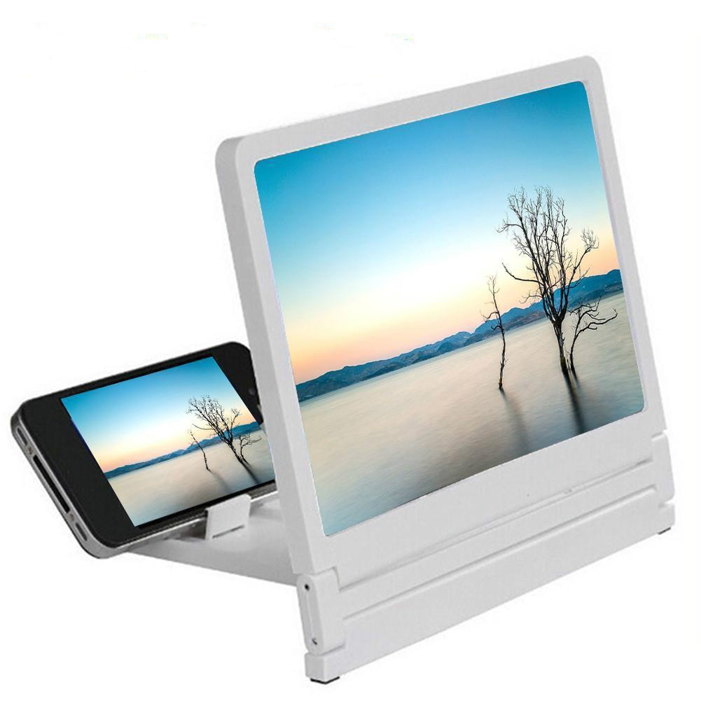 3D Mobile Phone Screen Magnifier HD Video Amplifier for Smartphone Stand Enlarger HD Video Magnifying Glass