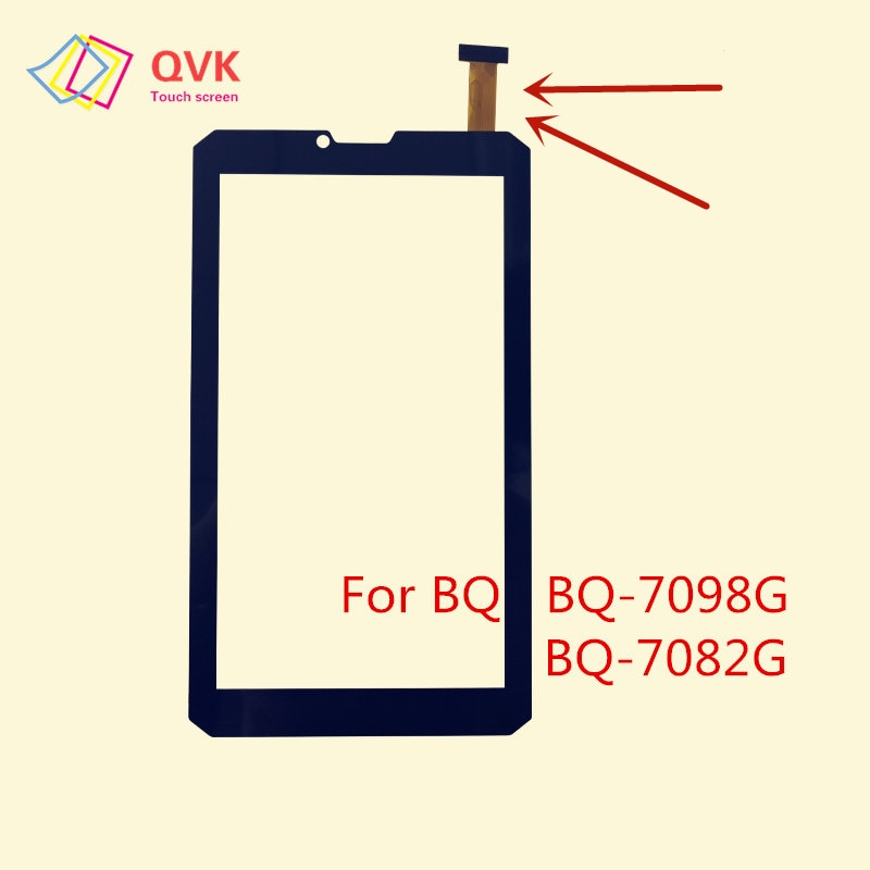 Schwarz 7 Zoll touch screen für BQ 7098G 7084G 7083G 7082G 7022G 7010G 7038G Kapazitiven touch screen panel BQ-7082G RÜSTUNG