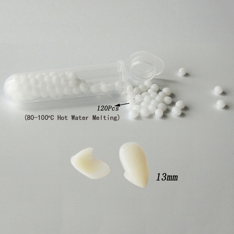 1 par de colmillos para de Cosplay, decoración DIY, disfraz de vampiro de resina para Halloween, accesorios de dientes postizos con pegamento adhesivo, dentaduras postizas para: Color zafiro profundo