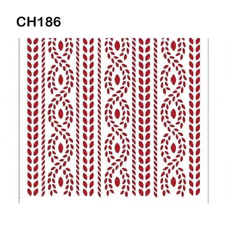Cake Stencil Dotted Line Shape Pattern Cake Decorating Plastic Lace Cake Boder Stencils Template DIY Drawing Mold Tool Bakeware: CH186