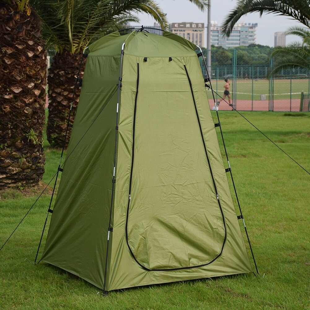 Outdoor Camping Waterproof Shower Bathing Tent Portable Changing Fitting Room Shelter Hiking Beach Outdoor Big Tent