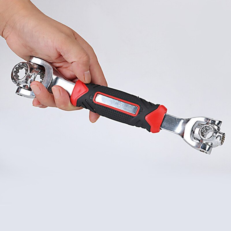 Multipurpose Tiger Wrench 48in 1Bolt Wrench 360 Degree Rotation Multifunctional Spanner 6-Point Universal Wrench Car Repair Tool