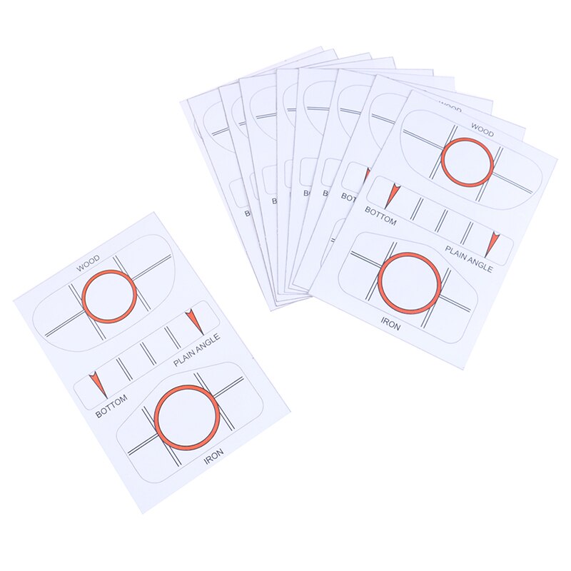 Target Labeling 10Pcs Golf Club Target Label Impact Labels Target ... – Grandado