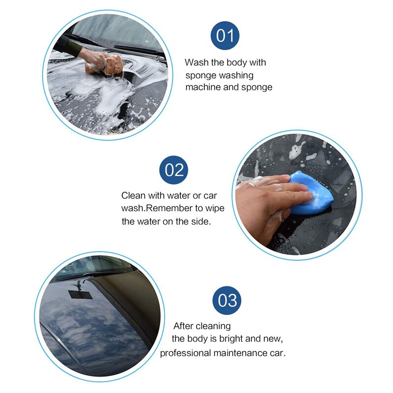 Car Clay Bar Cleaner Auto Detailing ic Clay Wash Bar With Washing And Adsorption Capacity For Vehicles,Car,Glass And Much Mor