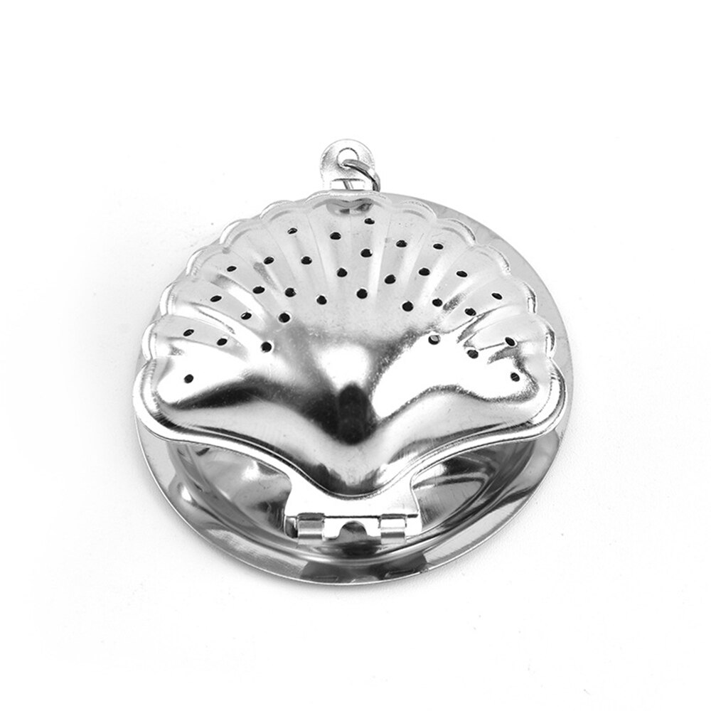 1 Pc Star Moon Tree Shapes Tea Infuser Stainless Steel Reusable Metal Tea Bag Filter Tea Strainer: 4