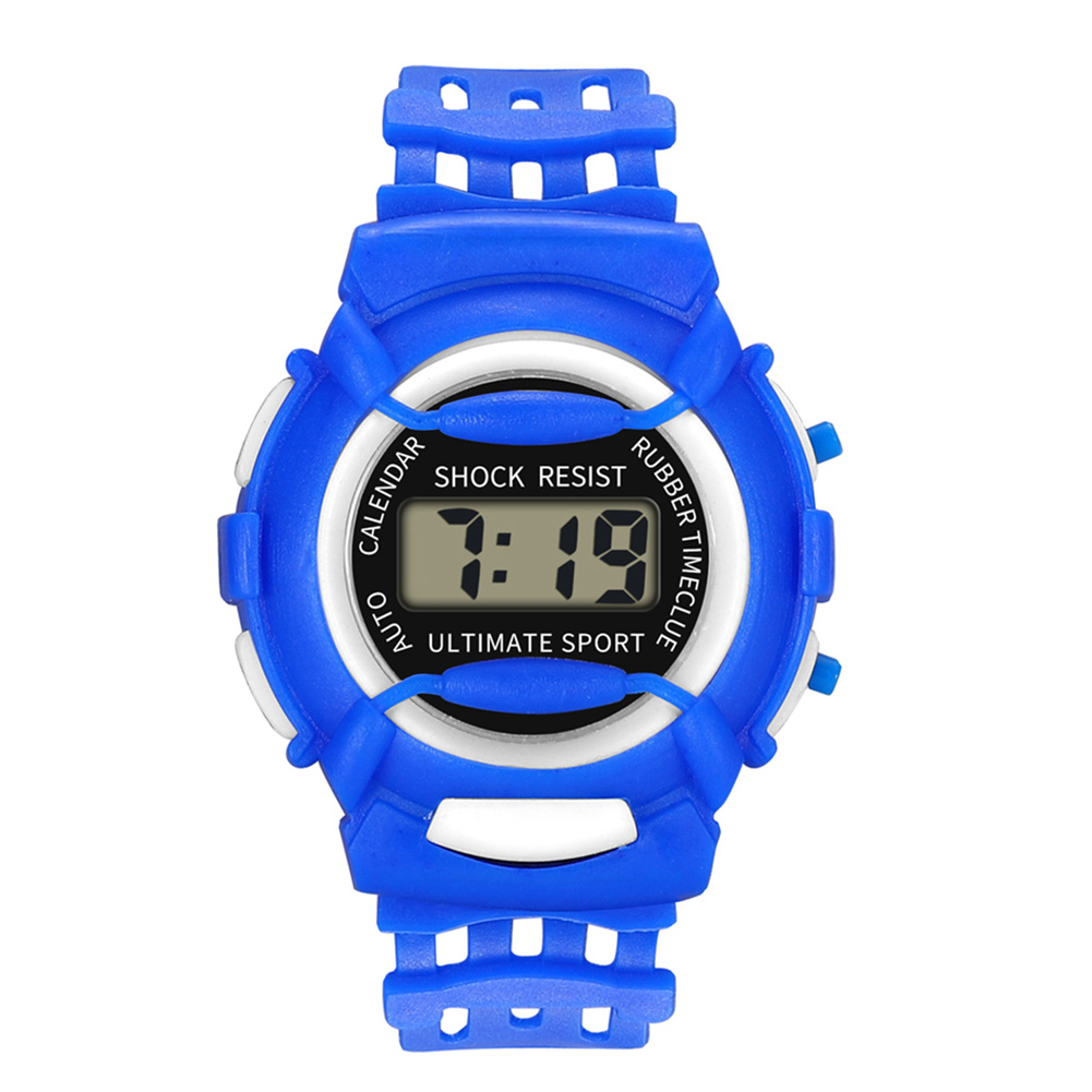 Kids Casual Electronic Watch Children Silicone Sports Watches Lightweight and Durable XIN