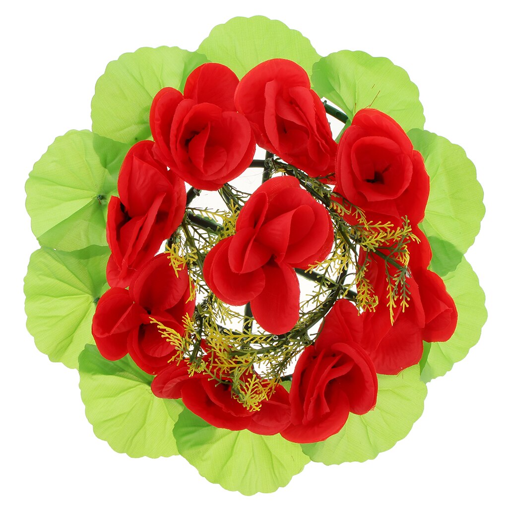 Simulation Rose Memorial Flower Wreath Grave Tombstone Flower Wreath Decoration