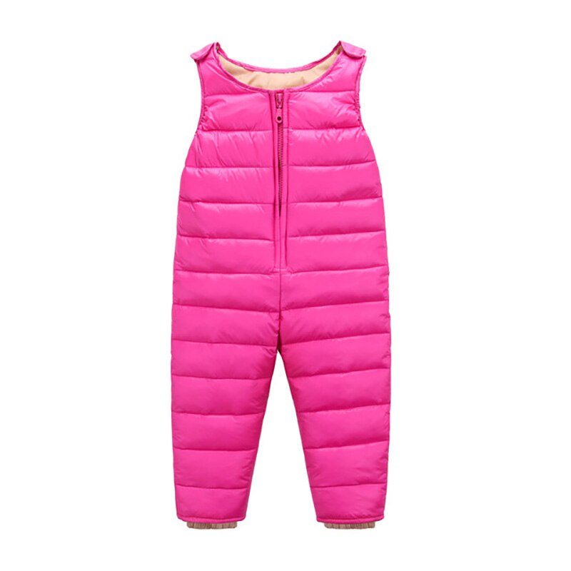 Kinderoveralls winter kinder donsjack overalls jongens en meisjes dikke warme peuter baby kinderkleding