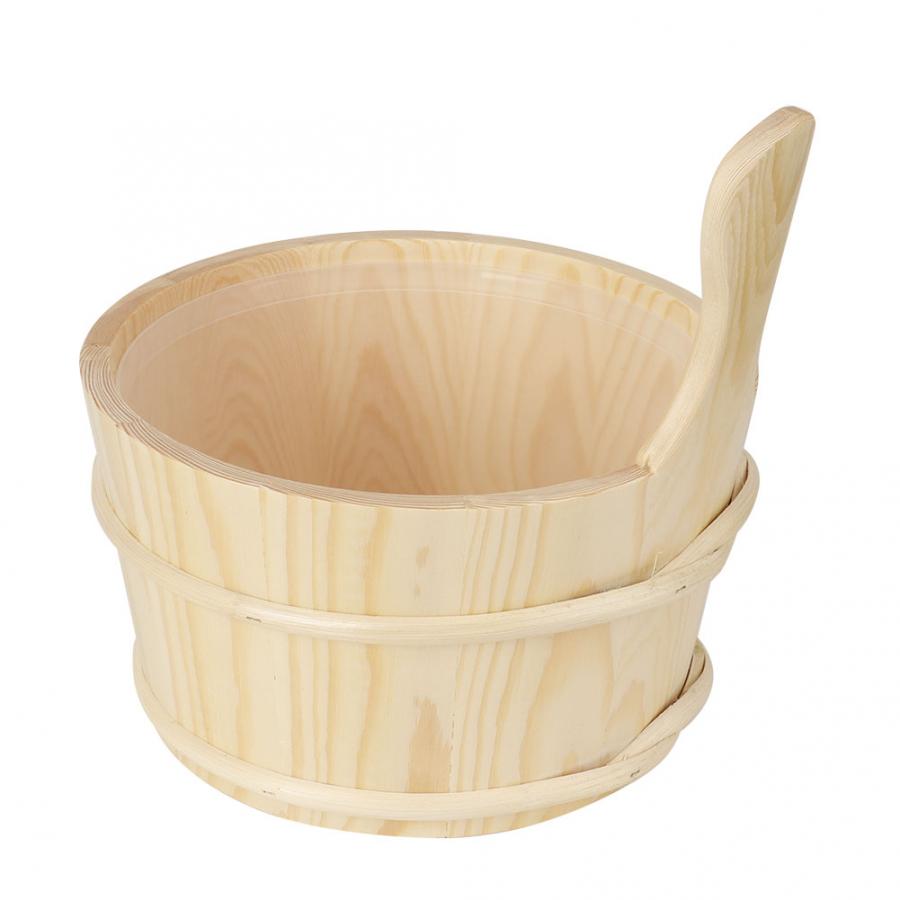 Badkamer Natuurlijke Sauna Vat Emmer met Innerlijke Liner Supplies Accessoires voor Sauna