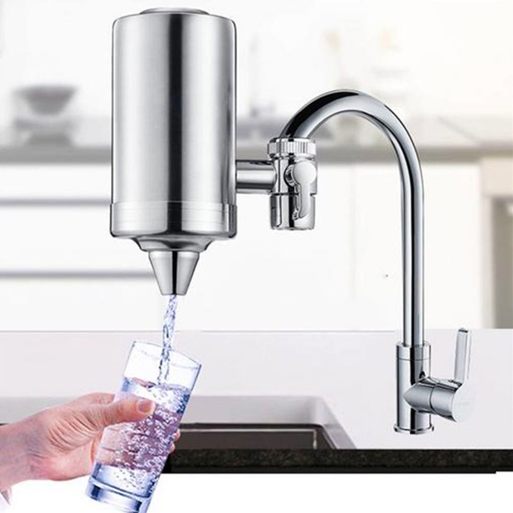 Huishoudelijke Kraan Water Filter Insert Thuis Keukenkraan Water Filtratie Systeem Filter Vervanging Roestvrijstalen Waterzuiveraar