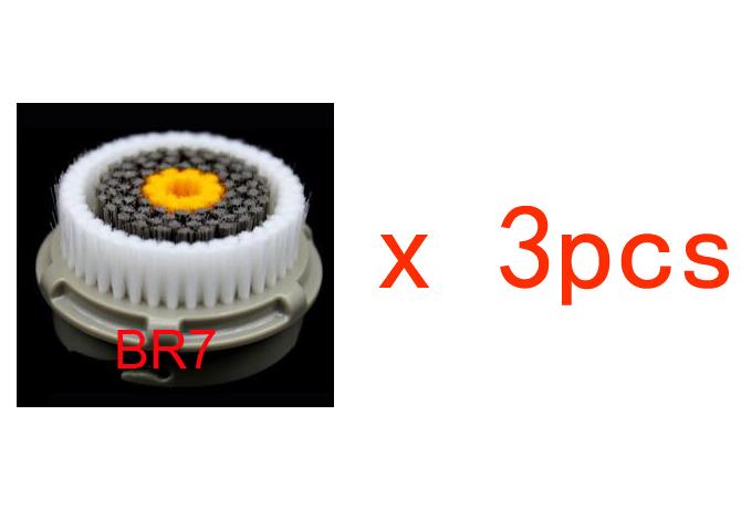 Makeup Mia Facial Sonic Skin Cleansing System Sonic Skin Care Cleansing Device Facial Sonic Cleansing 4 Color Pick: 3pcs br7