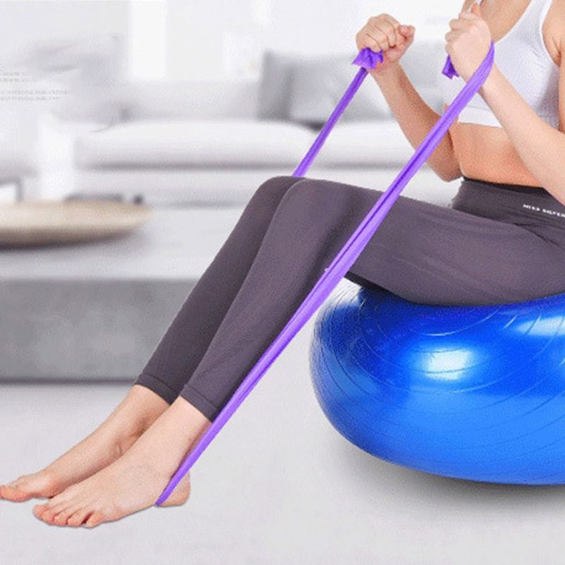 Modstand loop træningsbånd gradient pull ring yoga latex ring modstandsbånd fitness rally sport