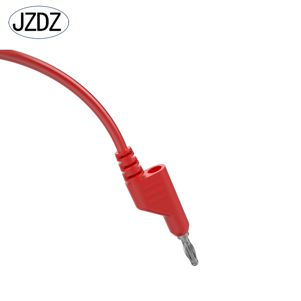 JZDZ 5 stks Multimeter Meetsnoeren 4mm Banaanstekker naar Banaanstekker Elektrische Test kabel Jumper draad DIY tool J.70054