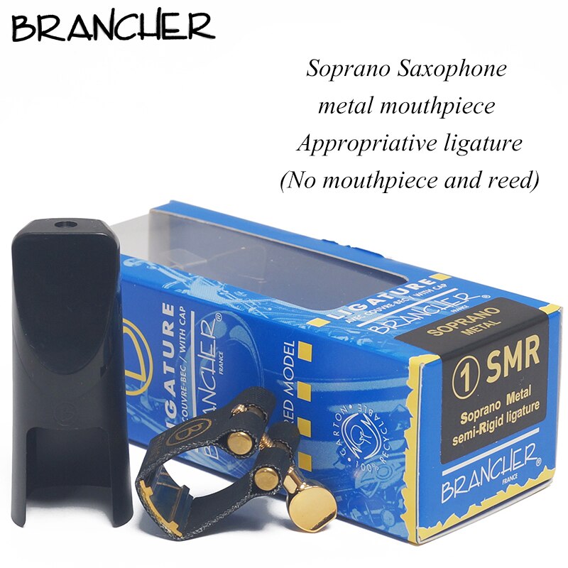 Francja Brancher sax metal ustnik odpowiedni ligatura kapelusz garnitur