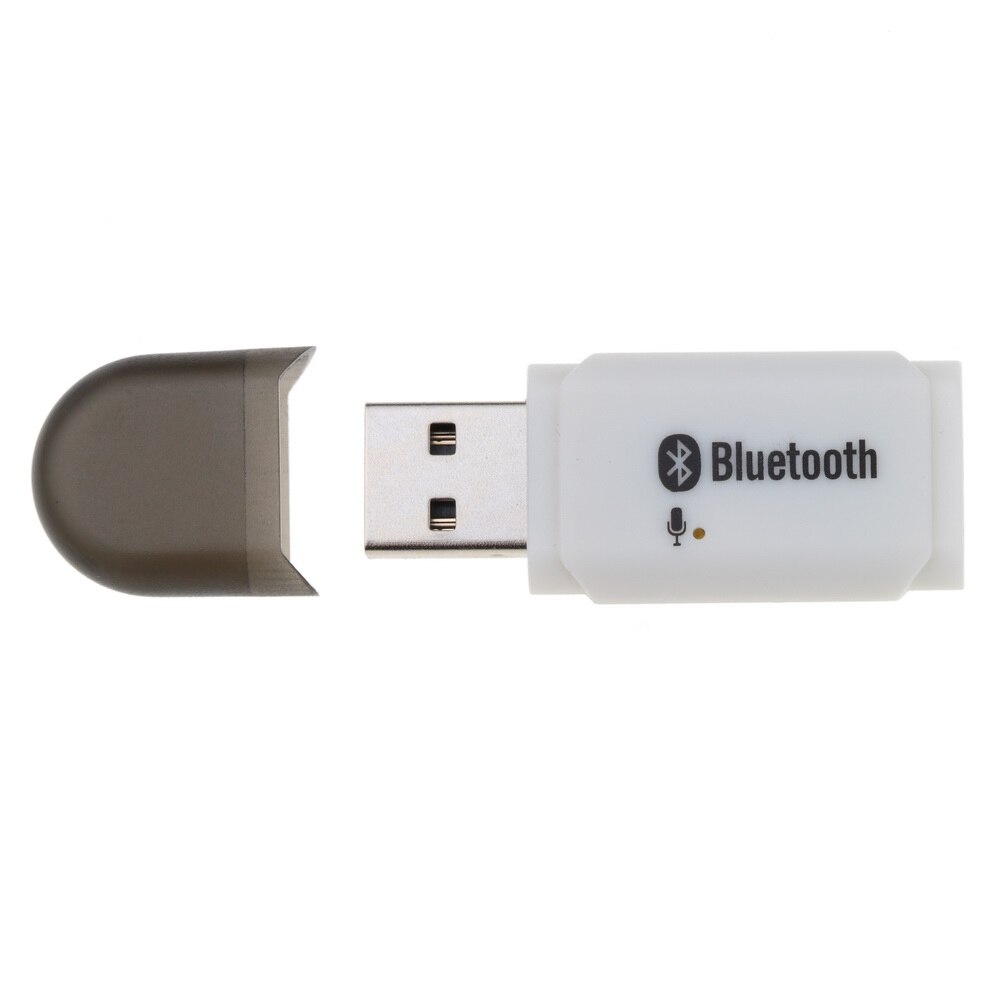 Kebidu Bluetooth 5.0 Mini USB Wireless Adapter Audio Stereo Receiver Car kit with microphone for compute Car player speaker