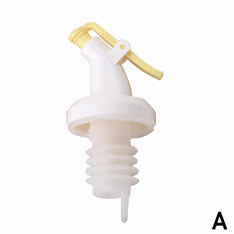 Flasche Ausgießer Leck nachweisen Auslauf Stopper Spender Olivenöl Spritzgerät Alkohol Fluss einstellen Wein kippen Küche Werkzeuge Öl Spritzgerät Spender: 8.5x3.5cm A