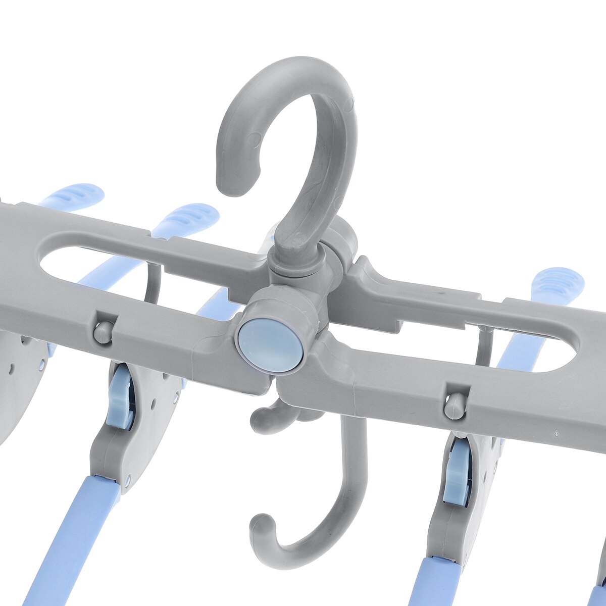 Multi-functional Plastic Foldable Clothes Cloth Hanger Dryer Drying Clothing Rack Hangers For Tumble Hanging Laundry Stand