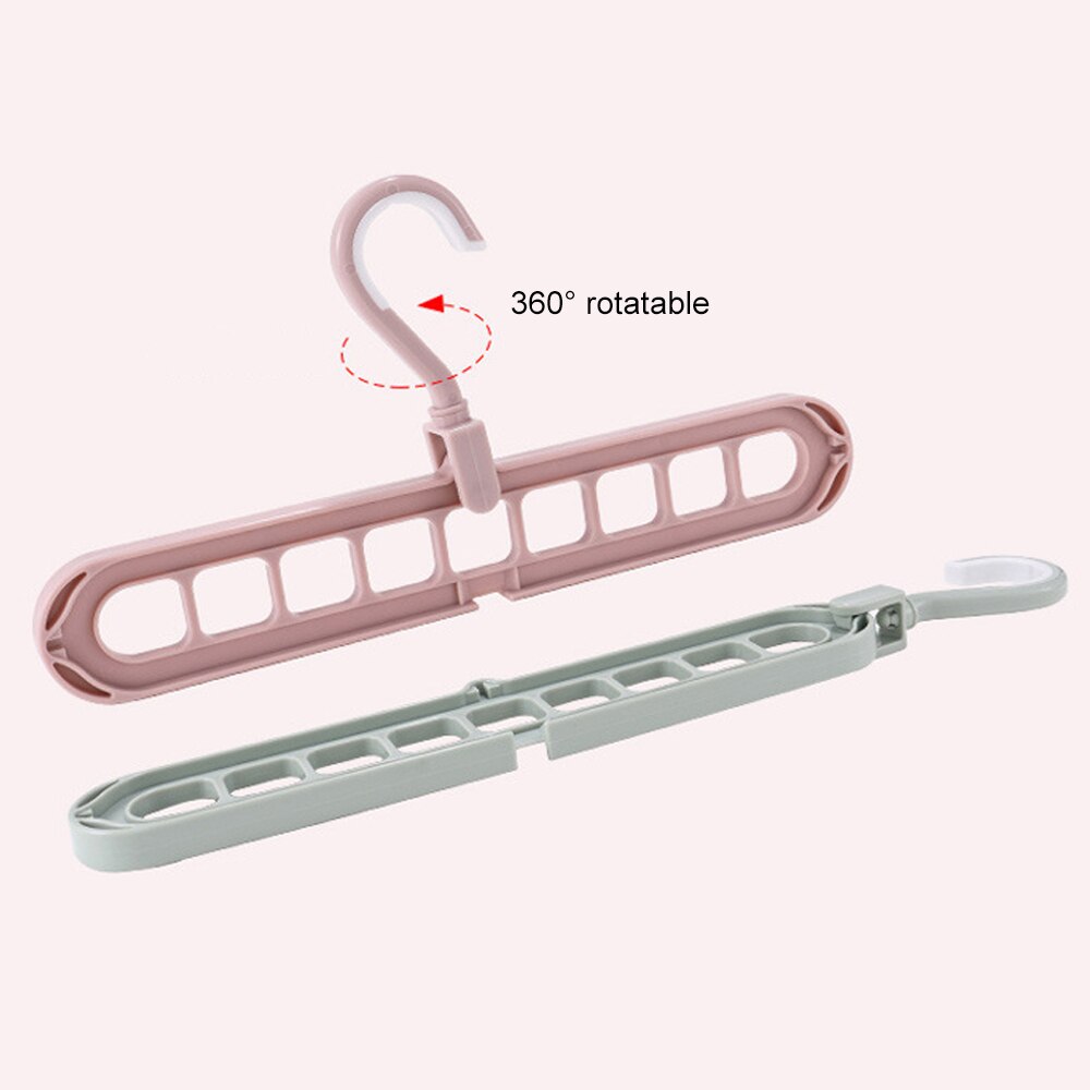 1/3/5/7PC Magic Multi-port Support Hanger For Drying Rack Multi-function Plastic Hanger Drying Rack Storage Hanger