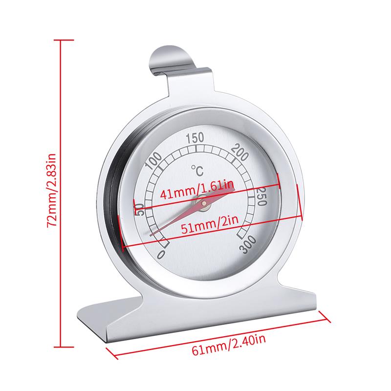 Rvs Oven Fornuis Thermometer Temperatuurmeter Mini Grandado