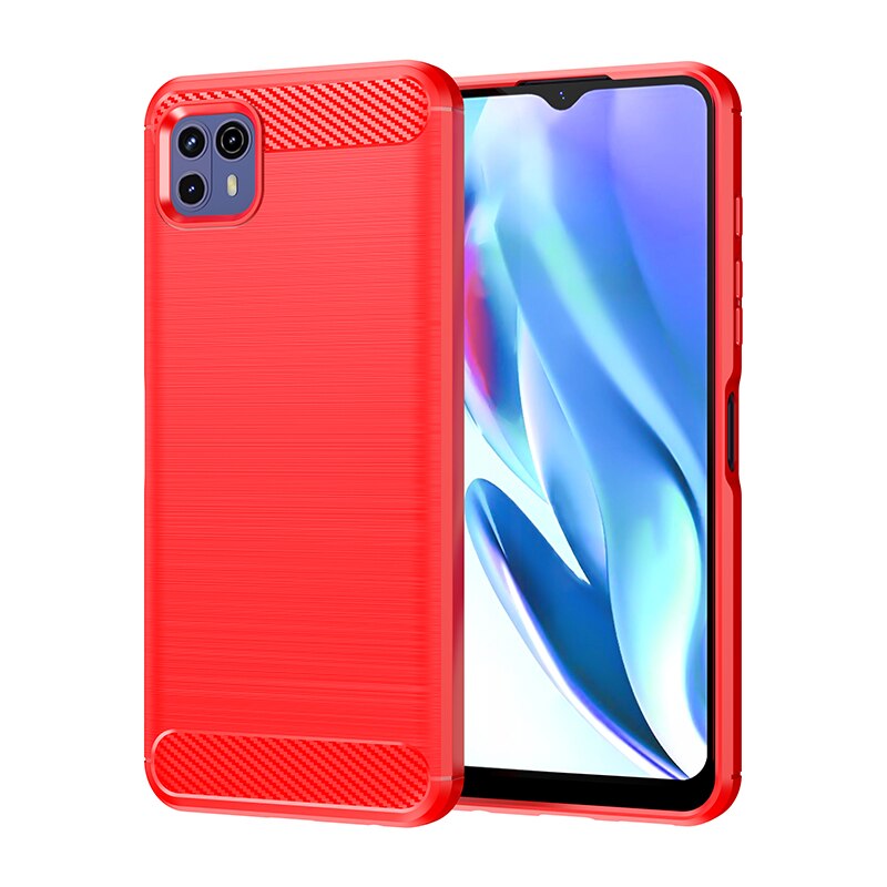 Para capa motorola moto g50 5g caso para moto g50 5g coque telefone pára armadura de volta à prova choque macio caso para moto g50 5g fundas: Red